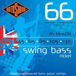 Rotosound RS665LDN Swing Bass Nickel струны для бас-гитары 45-130