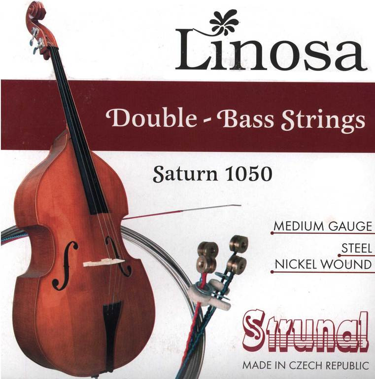 Струны для контрабаса Strunal 1050-4/4 Saturn Linosa 4/4