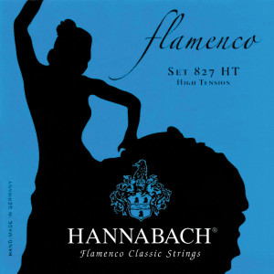 Струны для классической гитары Hannabach 827HT Blue FLAMENCO 4/4