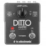 TC Electronic Ditto X2 Looper педаль стерео лупер для гитары, запись до 5 минут, эффекты - реверс и замедление TC Electronic Ditto X2 Looper педаль стерео лупер для гитары, запись до 5 минут, эффекты - реверс и замедление