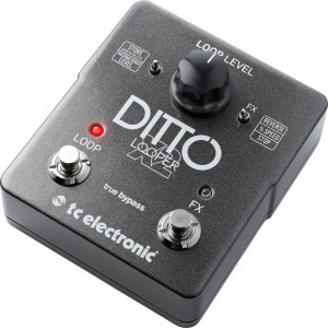 TC Electronic Ditto X2 Looper педаль стерео лупер для гитары, запись до 5 минут, эффекты - реверс и замедление