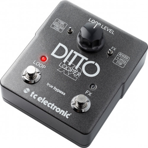 TC Electronic Ditto X2 Looper педаль стерео лупер для гитары, запись до 5 минут, эффекты - реверс и замедление