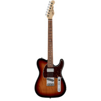 G&L FD ASAT Classic Bluesboy 3-Tone Sunburst CR электрогитара с чехлом
