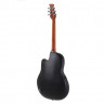 Applause AB28-5S Super Shallow Bowl Cutaway Black Satin гитара электроакустическая	