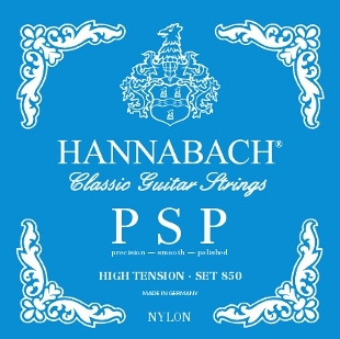 Струны для классической гитары Hannabach 850HT Blue PSP 4/4