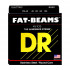 DR FB-45 FAT-BEAM Stainless Steel 45-105 струны для бас-гитары