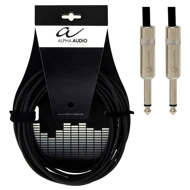 Alpha Audio Pro Line кабель инструментальный 2 Х моноджек 6,3 мм, 6 м