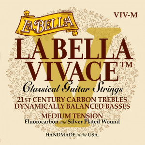 La Bella VIV-M комплект струн для классической гитары