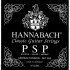 Струны для классической гитары Hannabach 850MT Black PSP 4/4