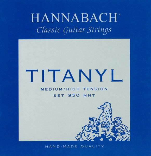 Струны для классической гитары Hannabach 950MHT TYTANIL 4/4