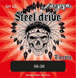 Мозеръ SH-UL Steel Drive комплект струн для электрогитары (8-38)