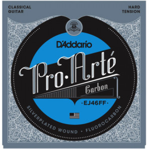 Струны для классической гитары D'Addario EJ46FF Pro-Arte Carbon Dynacore Hard Tension