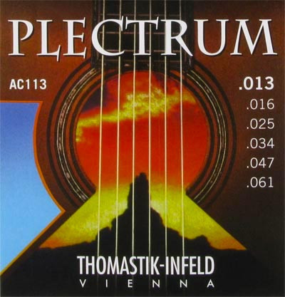 Струны для акустической гитары Thomastik AC113 Plectrum 13-61