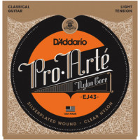 Струны для классической гитары D'Addario EJ43 Pro Arte Light Tension