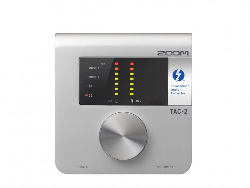 Zoom TAC-2 двухканальный аудиоинтерфейс с ультранизкой задержкой, с поддержкой Thunderbolt