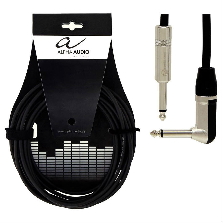 Alpha Audio Pro Line кабель инструментальный угловой TSхTS, 3 м
