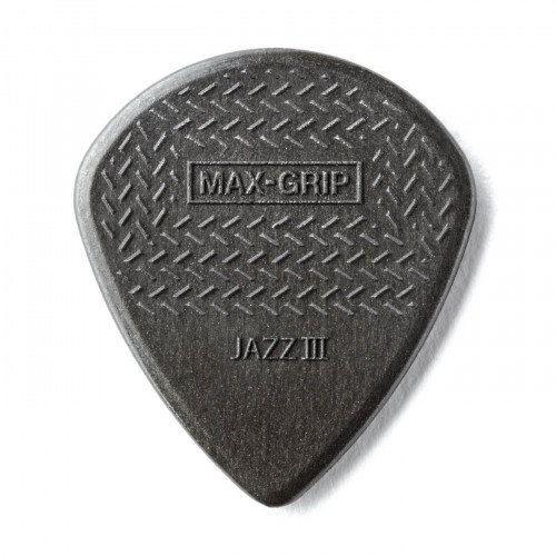 Медиатор Dunlop 471 Max-Grip Carbon Jazz III 1.38 мм 1 шт (471R3C)