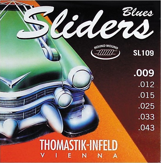 Thomastik SL109 Blues Sliders Light 9-43 струны для электрогитары