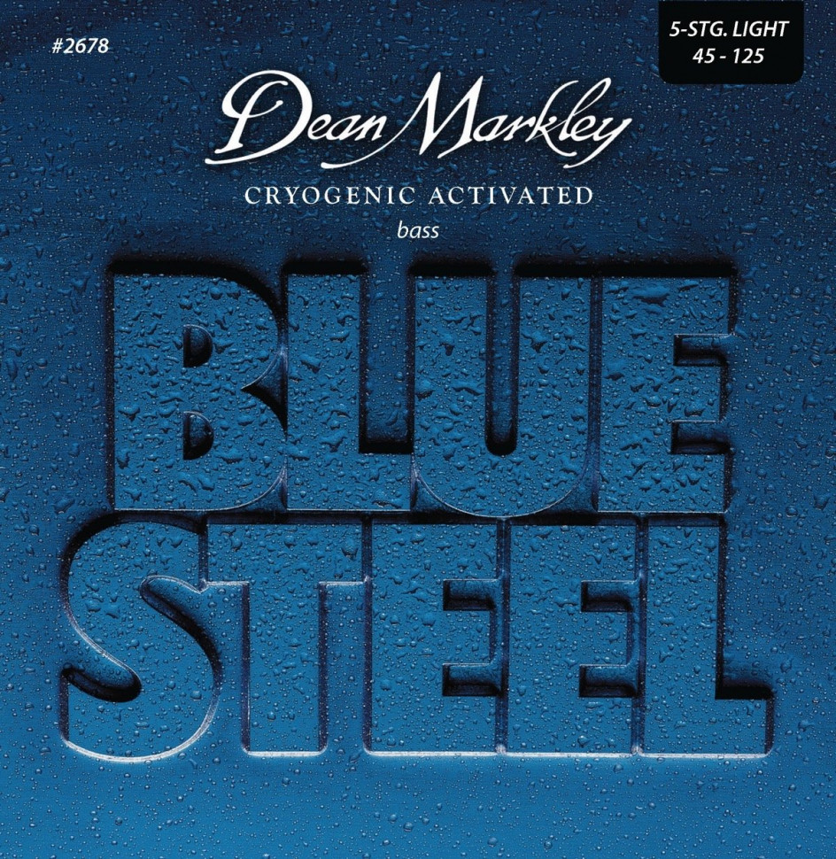 Dean Markley 2678 Blue Steel Bass LT5 45-125 струны для бас-гитары