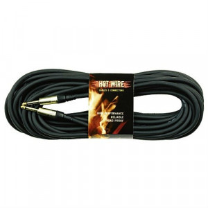 Hot wire Premium Line кабель инструментальный 2 Х моноджек 6,3 мм, 10 м