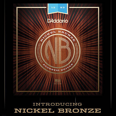 Новые струны для акустической гитары: D'ADDARIO Nickel Bronze